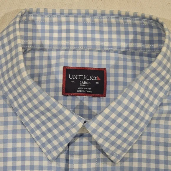 UNTUCKit Slim Fit Button Down L - Picture 3 of 5